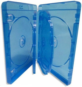 5 HOLD 6 Blu Ray Cover Case 22mm Hold 6 BluRay Disc Clear plastic at front