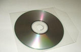 1500 Clear Plastic CD / DVD Sleeves HIGH QUALITY Premium PP Sleeve with flap cpp