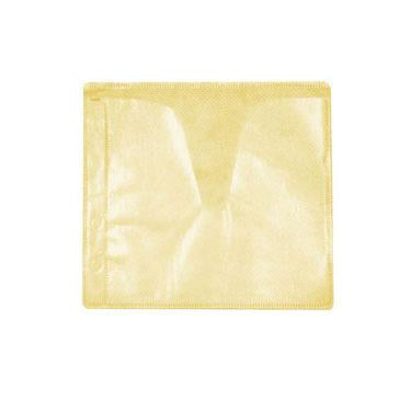 500 Premium YELLOW sleeves CD DVD BDR DOUBLE Sided Plastic Sleeves Holds 2 discs