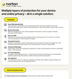 Norton 360 Deluxe 1 Year 3 or 5 Devices PC MAC ios VPN Email Lic Key