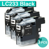 1-10pcs BLACK LC233 LC-233XL Ink Cartridges for Brother J680DW J880DW J5320DW J5