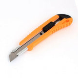 1 x 18mm Box Cutter Metal Tip Retractable Snap Off Blade Utility Knife CLEARANCE