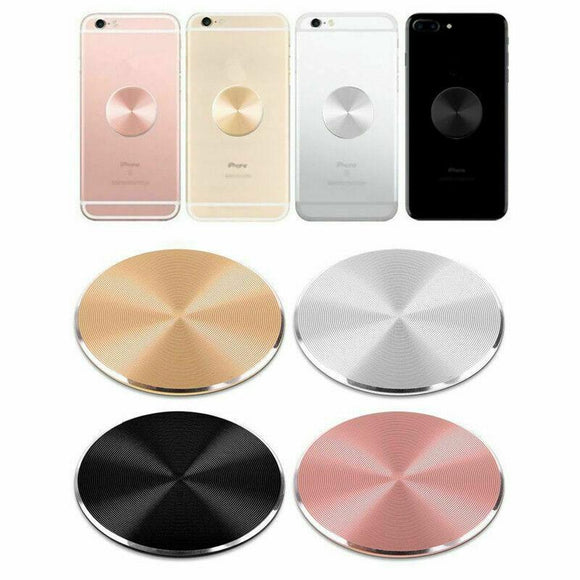 Metal Plate Magnetic Car Phone Holder Accessories Stand For Magnet Phone Support