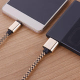 1M 2M 3M Fabric USB Data Sync Charger Cable For iPhone 10 11 7 8 XS PLUS MESH