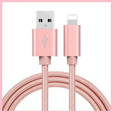 Braided USB Charging Phone Cable Data Cord Charger For iPhone 12 11 7 X 8 6 iPad