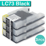 1-10 BLACK LC-73 LC77XL LC-40 Ink Cartridges for Brother J6510 J6710