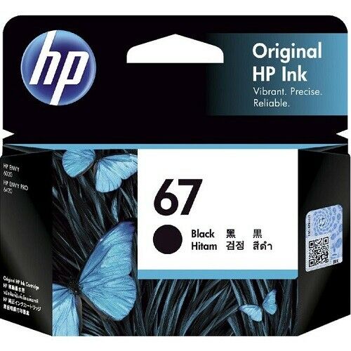 NEW HP GENUINE #67 67 67XL 67XXL Black Tri Colour Ink Cartridge Envy 6020 Pro 6420