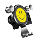 SMILEY FACE Universal Car Air Vent Mount Holder Cradle For iphone 13 12 11 10 8