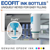 4x Epson Genuine T502 BK/C/M/Y Ink Bottle Set for ET-2700/ET-2750/ET-3700/ET-475